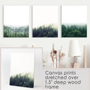 Modern Minimalist Forest Photography. Nordic Wall Art Set by Wall Art Set