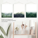 Modern Minimalist Forest Photography. Nordic Wall Art Set by Wall Art Set