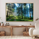 Forest Sun Shine Wall Art Canvas Print by MyGreatCanvas | Canvas Wall Art Prints | Photo Prints & Wall Decor