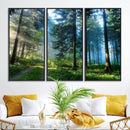 Forest Sun Shine Wall Art Canvas Print by MyGreatCanvas | Canvas Wall Art Prints | Photo Prints & Wall Decor