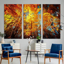 Forest View at Fall Wall Art Autumn Colors Landscape Canvas by MyGreatCanvas | Canvas Wall Art Prints | Photo Prints & Wall Decor