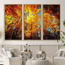 Forest View at Fall Wall Art Autumn Colors Landscape Canvas by MyGreatCanvas | Canvas Wall Art Prints | Photo Prints & Wall Decor