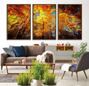 Forest View at Fall Wall Art Autumn Colors Landscape Canvas by MyGreatCanvas | Canvas Wall Art Prints | Photo Prints & Wall Decor