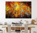 Forest View at Fall Wall Art Autumn Colors Landscape Canvas by MyGreatCanvas | Canvas Wall Art Prints | Photo Prints & Wall Decor