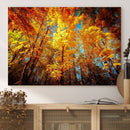 Forest View at Fall Wall Art Autumn Colors Landscape Canvas by MyGreatCanvas | Canvas Wall Art Prints | Photo Prints & Wall Decor
