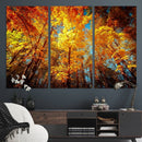 Forest View at Fall Wall Art Autumn Colors Landscape Canvas by MyGreatCanvas | Canvas Wall Art Prints | Photo Prints & Wall Decor