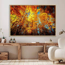 Forest View at Fall Wall Art Autumn Colors Landscape Canvas by MyGreatCanvas | Canvas Wall Art Prints | Photo Prints & Wall Decor