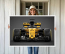Formula 1 Car Canvas Wall Art Print F1 Renault Car Canvas by MyGreatCanvas | Canvas Wall Art Prints | Photo Prints & Wall Decor