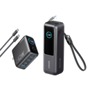 Anker Laptop Power Bank (25K, 165W, Built-In and Retractable Cables) by Anker