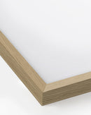 8x10 in, Set of 4, Beige Oak Frame