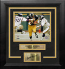 Franco Harris v. Vikings Pittsburgh Steelers 8" x 10" Framed Photo with Engraved Autograph by Dynasty Sports & Framing