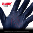 Franklin Natural ® II HI-LITE Batting Gloves - Navy by Peligro Sports