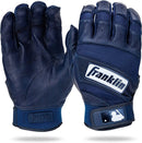 Franklin Natural ® II HI-LITE Batting Gloves - Navy by Peligro Sports