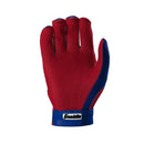 Franklin Pro Classic ADULT Royal Blue and Red Batting Gloves - Peligro Sports Edition by Peligro Sports