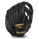 Franklin Sports Baseball and Softball Glove Field Master (11") - Black / Gold by Peligro Sports
