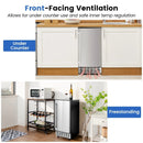 Free-Standing Built-In Undercounter Ice Maker-Silver by LJGDeals