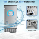 Free-Standing Built-In Undercounter Ice Maker-Silver by LJGDeals