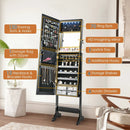 Free Standing Full Length Jewelry Armoire with L by LJGDeals