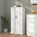 Freestanding Buffet Cupboards Sideboard with 2 Doors and Anti-Tipping Devices-White by LJGDeals