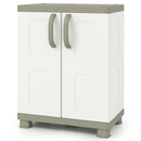 Freestanding Buffet Cabinet Sideboard with 2 Doors and Adjustable Shelves for Kitchen and Garage by LJGDeals
