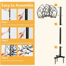 Detachable Freestanding Hose Holder for Outdoor Yard Garden Lawn by LJGDeals