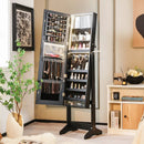 Freestanding Jewelry Cabinet with Full Length HD Mirror by LJGDeals