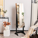 Freestanding Jewelry Cabinet with Full Length HD Mirror by LJGDeals