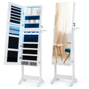Freestanding Jewelry Cabinet with Full Length HD Mirror by LJGDeals