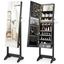 Freestanding Jewelry Cabinet with Full Length HD Mirror by LJGDeals
