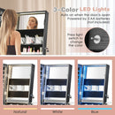 Freestanding Jewelry Cabinet with Full Length HD Mirror by LJGDeals