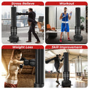 Freestanding Punching Bag 71 Inch Boxing Bag with 25 Suction Cups Gloves and Filling Base by LJGDeals