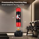 70 Inch Freestanding Punching Bag with Fillable Base 12 Suction Cups and Shock Absorbers by LJGDeals