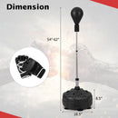 Freestanding Reflex Punching Bag for Adults by LJGDeals