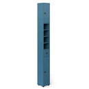 Freestanding Slim Bathroom Cabinet with Drawer and Adjustable Shelves by LJGDeals