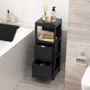 Freestanding Storage Cabinet with 2 Removable Drawers for Bathroom by LJGDeals