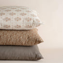 Anais Peach Floral Pillow Cover