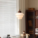 Nordic Cream White Glass Pendant Lights
