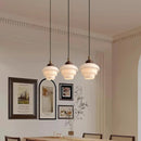 Nordic Cream White Glass Pendant Lights