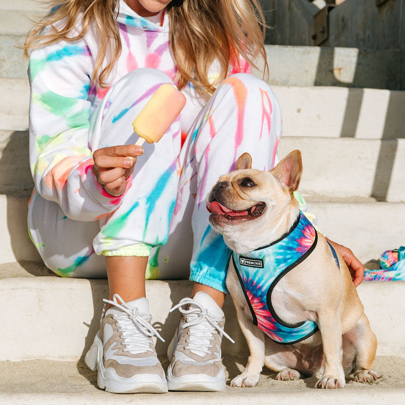 Frenchie Duo Reversible Harness - Tie Dye