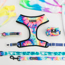 Frenchie Duo Reversible Harness - Tie Dye
