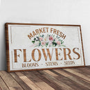 Fresh Flower Market Sign II