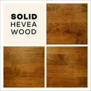 Frida Solid Wood Bed Frame by Megsu
