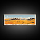 Great Sand Dunes National Park, Panoramic Colorado Travel Art, National Park Print, Minimalist Travel Art, Midcentury Modern Style Landscape