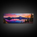 Panoramic of Crater Lake National Park, Extra Large Wall Art, Panoramic Wall Art, Panoramic Print, Landscape Photography, Landscape Print