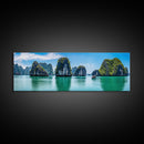 Panoramic of Ha Long Bay Vietnam, Extra Large Wall Art, Panoramic Wall Art, Panoramic Landscape Print, Landscape Photography