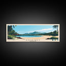 Anjajavy, Madagascar Panoramic Print, Vacation Gift, Madagascar Wall Art, Beach Painting, Beach Decor, Beach Or Lakehouse Art