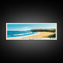 Bells Beach, Australia Panoramic Beach Print, Vacation Gift, Australia Wall Art, Beach Painting, Beach Decor, Beach Painting