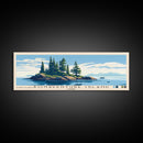 Bonaventure Island, Canada Panoramic Print, Vacation Gift, Canada Wall Art, Vacation Wall Art, Vacatation Memories, Beach Decor, Beach Or Lakehouse Art