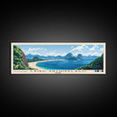 Cairu Archipelago, Brazil Panoramic Print, Vacation Gift, Brazil Wall Art, Beach Painting, Beach Decor, Large Wall Art, Wood Frame Art