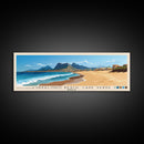 Curralinho Beach, Cape Verde, Senegal Panoramic Beach Print, Vacation Gift, Senegal Wall Art, Beach Painting, Beach Decor, Beach Painting